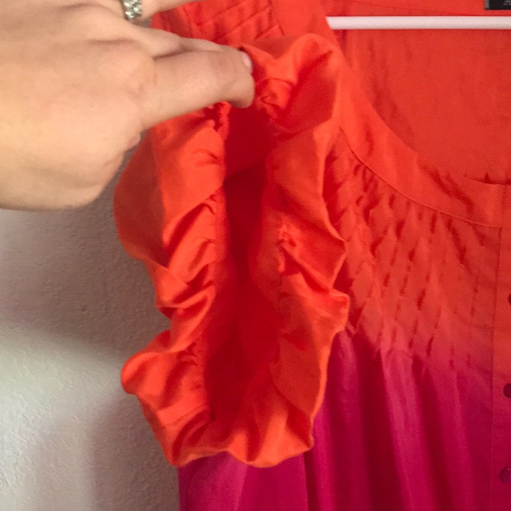 Anne Klein Ombré Top - Picture 3 of 4